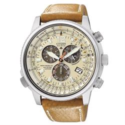 Image of rustfri stål Promaster Sky quartz med Eco-Drive Herre ur fra Citizen